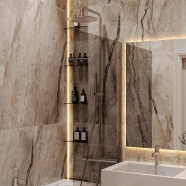 Интерьер ванной  смотреть на Basicdecor
