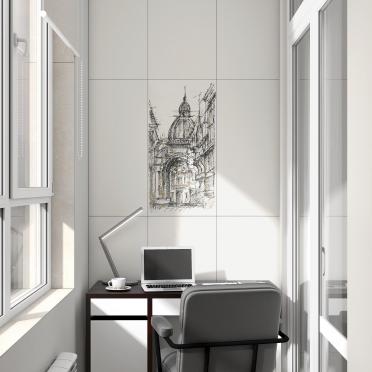 Интерьер балкона  смотреть на Basicdecor