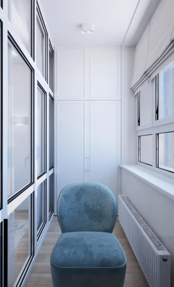 Интерьер балкона  смотреть на Basicdecor