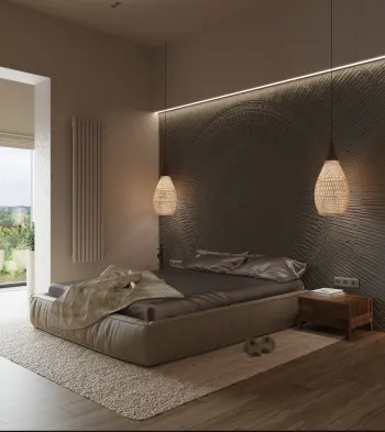 Интерьер спальни  смотреть на Basicdecor