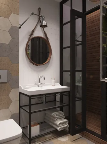 Интерьер ванной  смотреть на Basicdecor