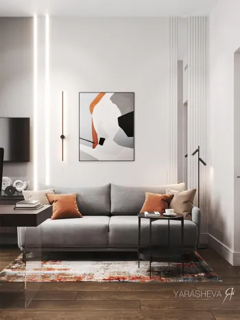 Интерьер гостиной  смотреть на Basicdecor