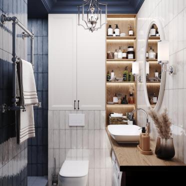Интерьер ванной  смотреть на Basicdecor