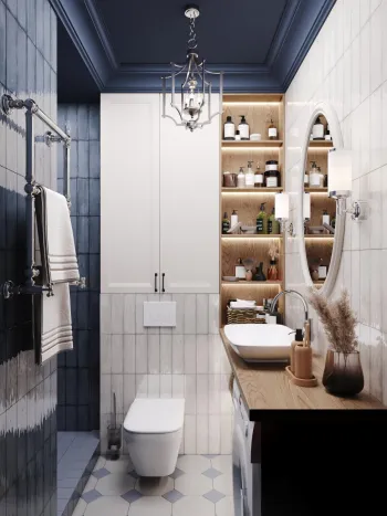 Интерьер ванной  смотреть на Basicdecor