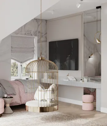 Интерьер детской  смотреть на Basicdecor