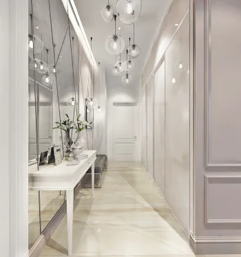 Интерьер коридора в неоклассике смотреть на Basicdecor