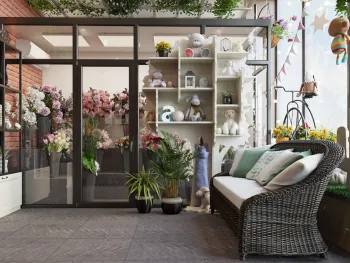Интерьер балкона  смотреть на Basicdecor