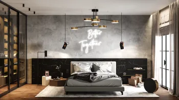 Интерьер спальни  смотреть на Basicdecor