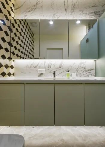 Интерьер ванной  смотреть на Basicdecor