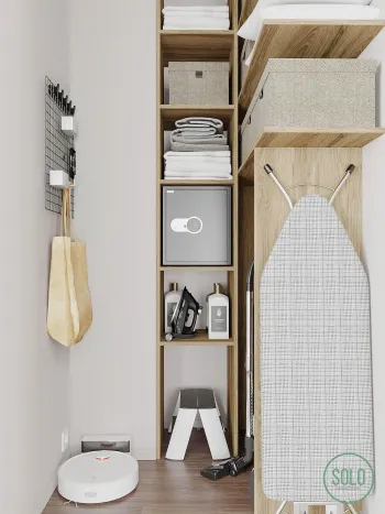Интерьер гардеробной  смотреть на Basicdecor