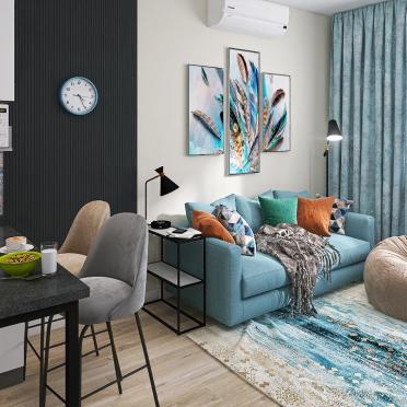 Интерьер гостиной  смотреть на Basicdecor