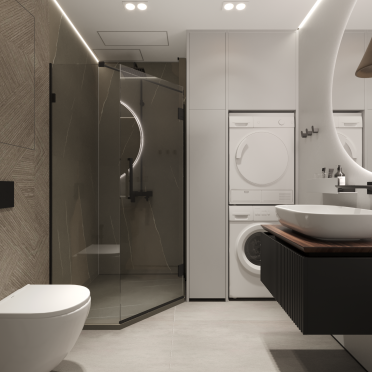 Интерьер ванной  смотреть на Basicdecor
