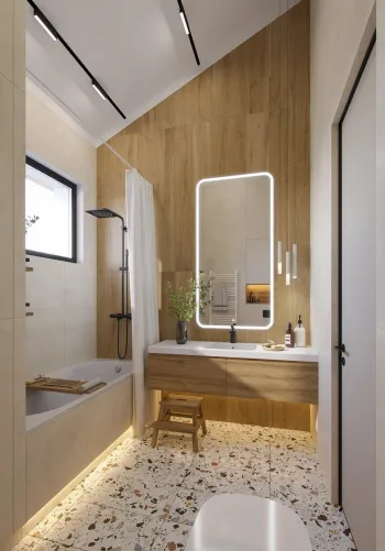 Интерьер ванной  смотреть на Basicdecor
