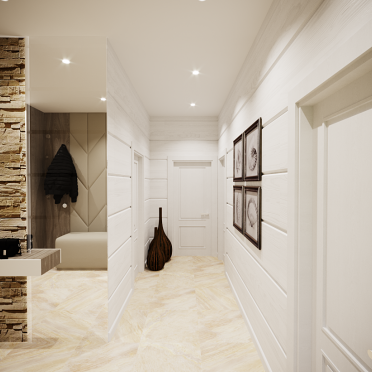 Интерьер с проходной  смотреть на Basicdecor