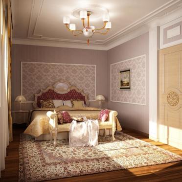 Интерьер спальни в классическом стиле смотреть на Basicdecor