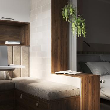 Интерьер спальни  смотреть на Basicdecor