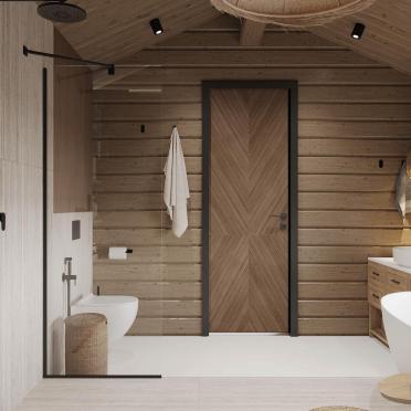 Интерьер ванной  смотреть на Basicdecor