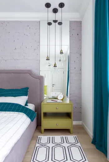 Интерьер спальни в стиле фьюжн смотреть на Basicdecor