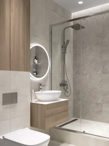 Интерьер ванной  смотреть на Basicdecor