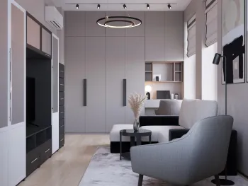 Интерьер гостиной  смотреть на Basicdecor