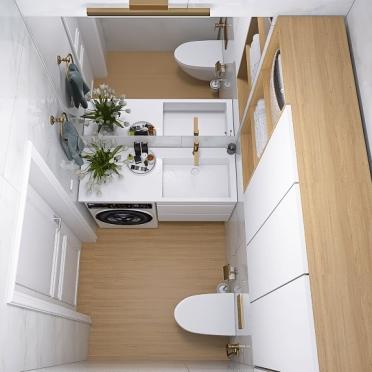 Интерьер ванной  смотреть на Basicdecor