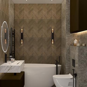Интерьер ванной  смотреть на Basicdecor