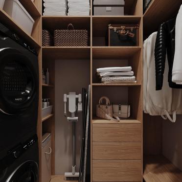 Интерьер гардеробной  смотреть на Basicdecor