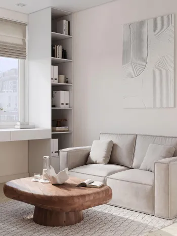 Интерьер гостиной  смотреть на Basicdecor