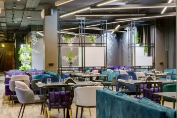 Интерьер кафе и ресторана в современном стиле смотреть на Basicdecor