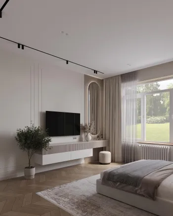 Интерьер спальни  смотреть на Basicdecor