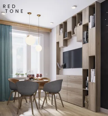 Интерьер столовой в скандинавском стиле смотреть на Basicdecor