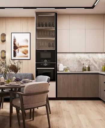 Интерьер кухни  смотреть на Basicdecor