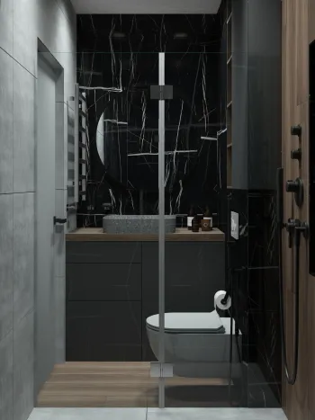 Интерьер ванной  смотреть на Basicdecor