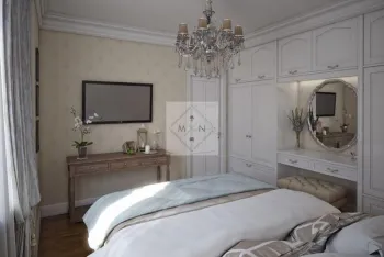 Интерьер спальни в стиле фьюжн смотреть на Basicdecor