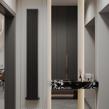 Интерьер с зонированием рейками  смотреть на Basicdecor