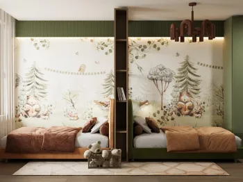 Интерьер детской  смотреть на Basicdecor