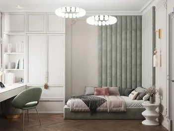 Интерьер спальни  смотреть на Basicdecor