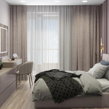 Интерьер спальни  смотреть на Basicdecor
