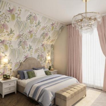 Интерьер спальни в стиле фьюжн смотреть на Basicdecor