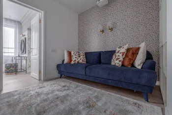 Интерьер гостиной в средиземноморском смотреть на Basicdecor