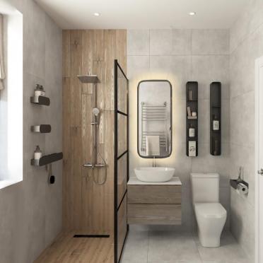 Интерьер ванной  смотреть на Basicdecor