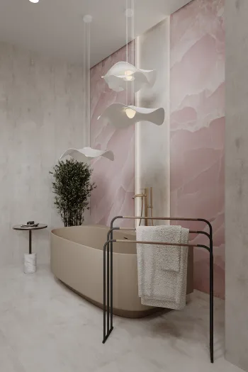 Интерьер ванной  смотреть на Basicdecor