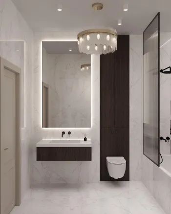 Интерьер ванной  смотреть на Basicdecor