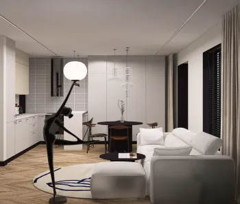 Интерьер гостиной  смотреть на Basicdecor