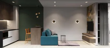Интерьер гостиной  смотреть на Basicdecor