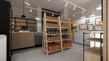Интерьер кафе и ресторана  смотреть на Basicdecor