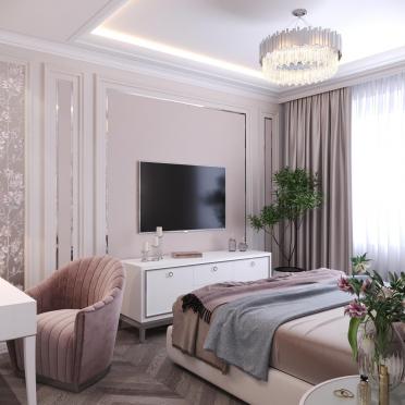 Интерьер спальни  смотреть на Basicdecor