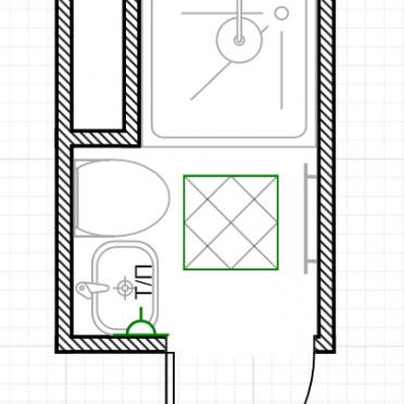Интерьер ванной  смотреть на Basicdecor