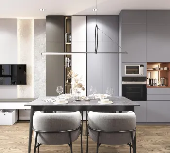 Интерьер кухни  смотреть на Basicdecor