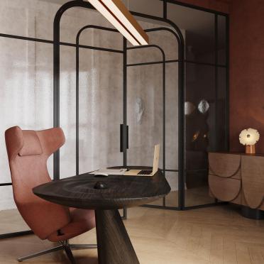 Интерьер кабинета  смотреть на Basicdecor